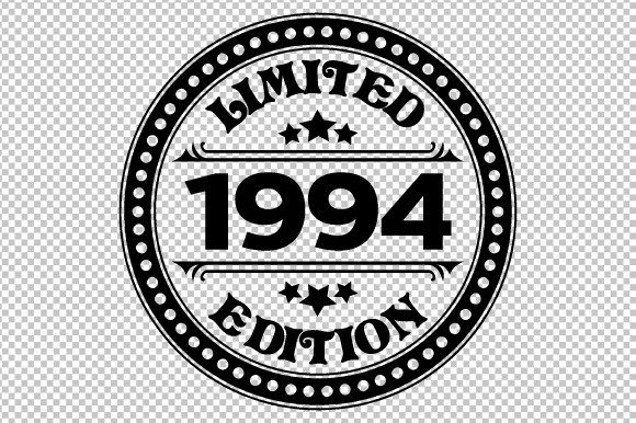 Download Limited Edition 1994 SVG EPS PNG - Premium Resources