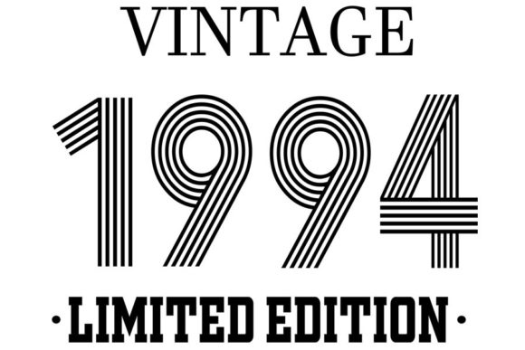 Download Vintage Since 1994 Svg, Birthday Svg, 28 - Premium Resources