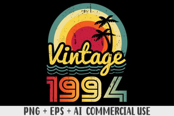 Download Vintage 1994 PNG Sublimation Design - Premium Resources